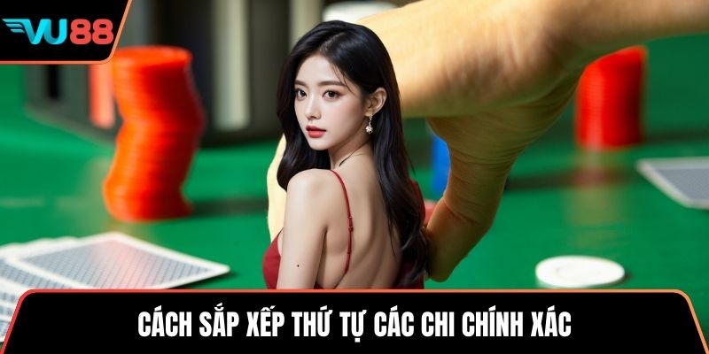 Cách sắp xếp thứ tự các chi chính xác
