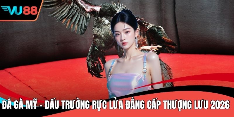 Đá Gà Mỹ - Đấu Trường Rực Lửa Đẳng Cấp Thượng Lưu 2026