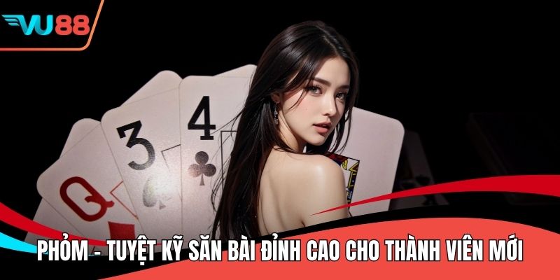 Phỏm - Tuyệt Kỹ Săn Bài Đỉnh Cao Cho Thành Viên Mới